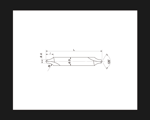 パターン イワタツール センタードリルＢ型 シャンク径２５ｍｍ 両刃