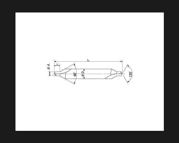 パターン イワタツール センタードリルＢ型 シャンク径２５ｍｍ 両刃